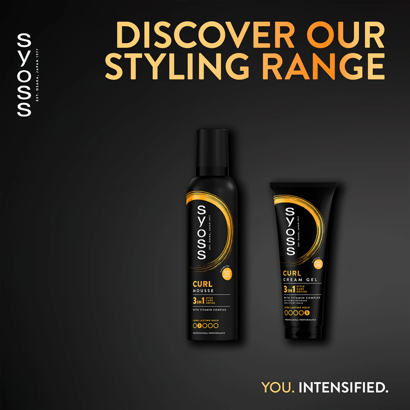 Syoss Curl Mousse Haarschaum für natürlichen Halt
