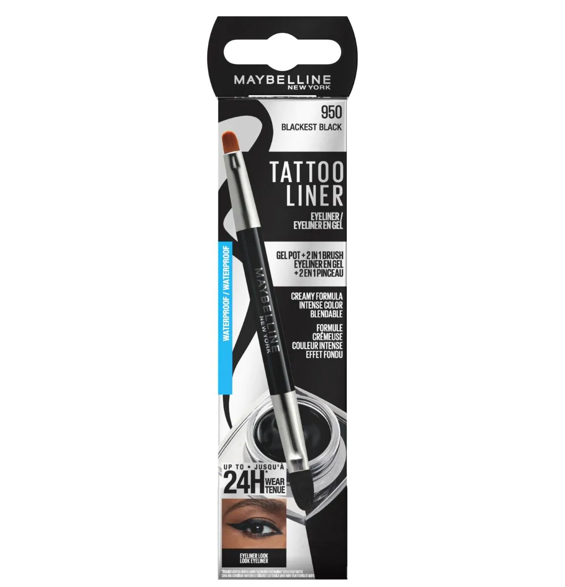 Maybelline Tattoo Liner Gel Pot 950 Black