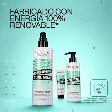 Redken Refreshing Curl Mist Spray, Revitalizáló Göndör Hajlakk, 250 ml