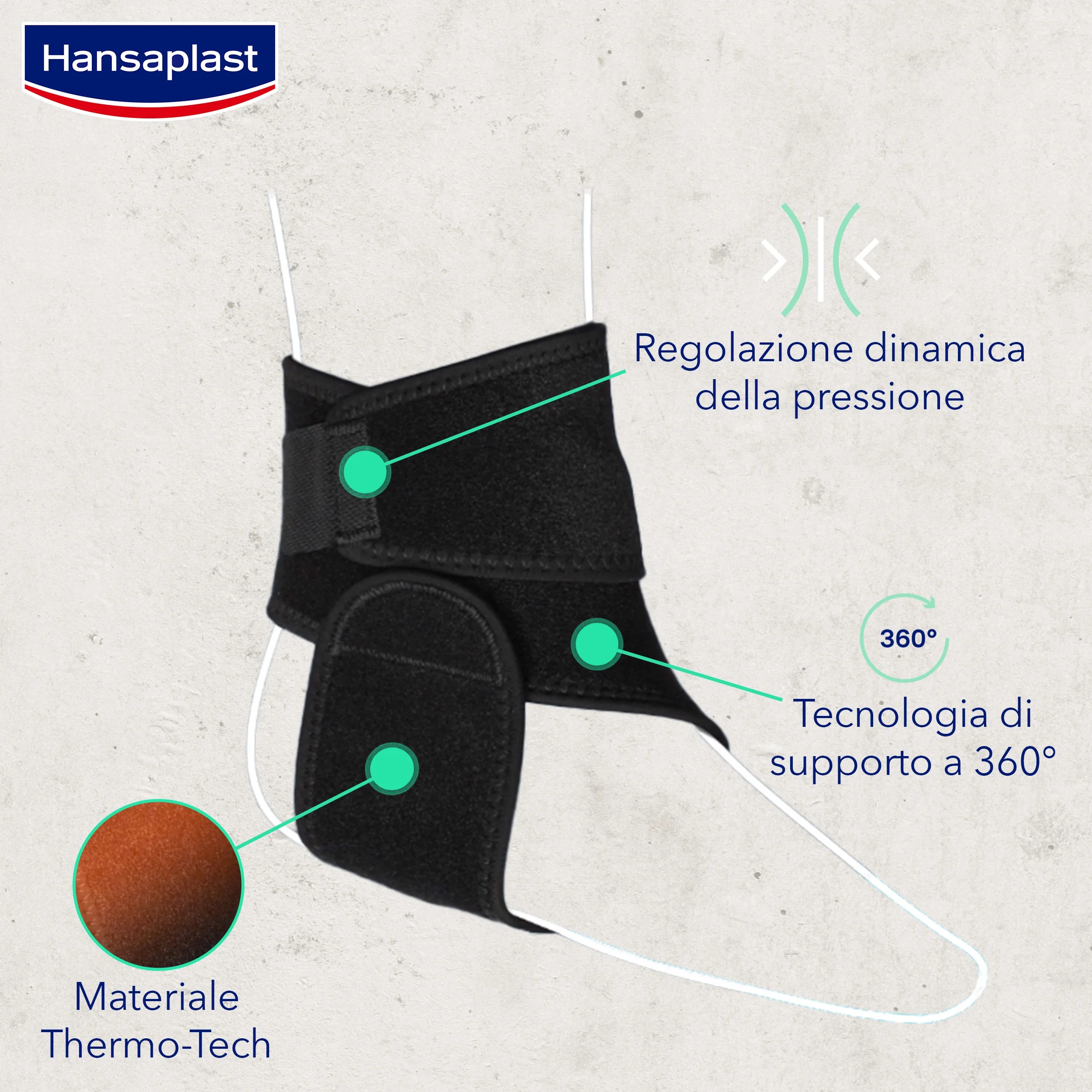 HANSAPLAST HP SUP Nylon-Knöchelschutzbandage