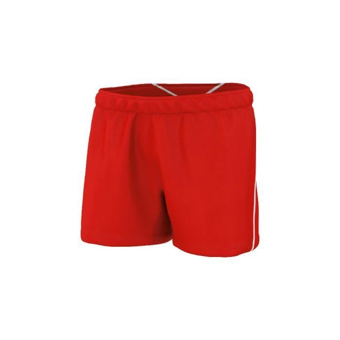 Pantaloni Errea Ryun Junior - Errea - Ryun - Rosso/Bianco - Multisport - Bambino - Ragazzo - Traspiranti