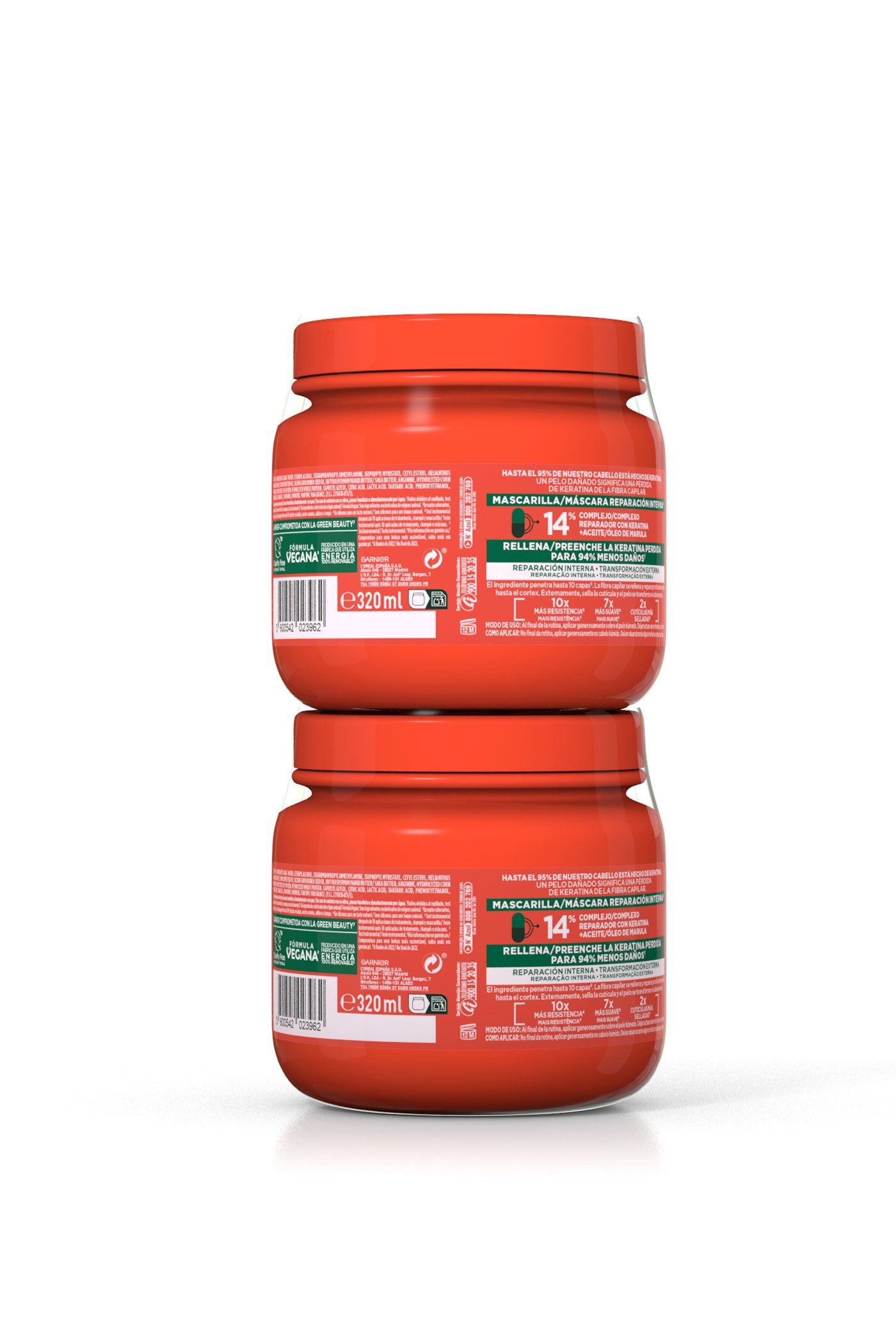 Fructis Goodbye Damage maska za lase za kodraste ali valovite lase Maske za lase
