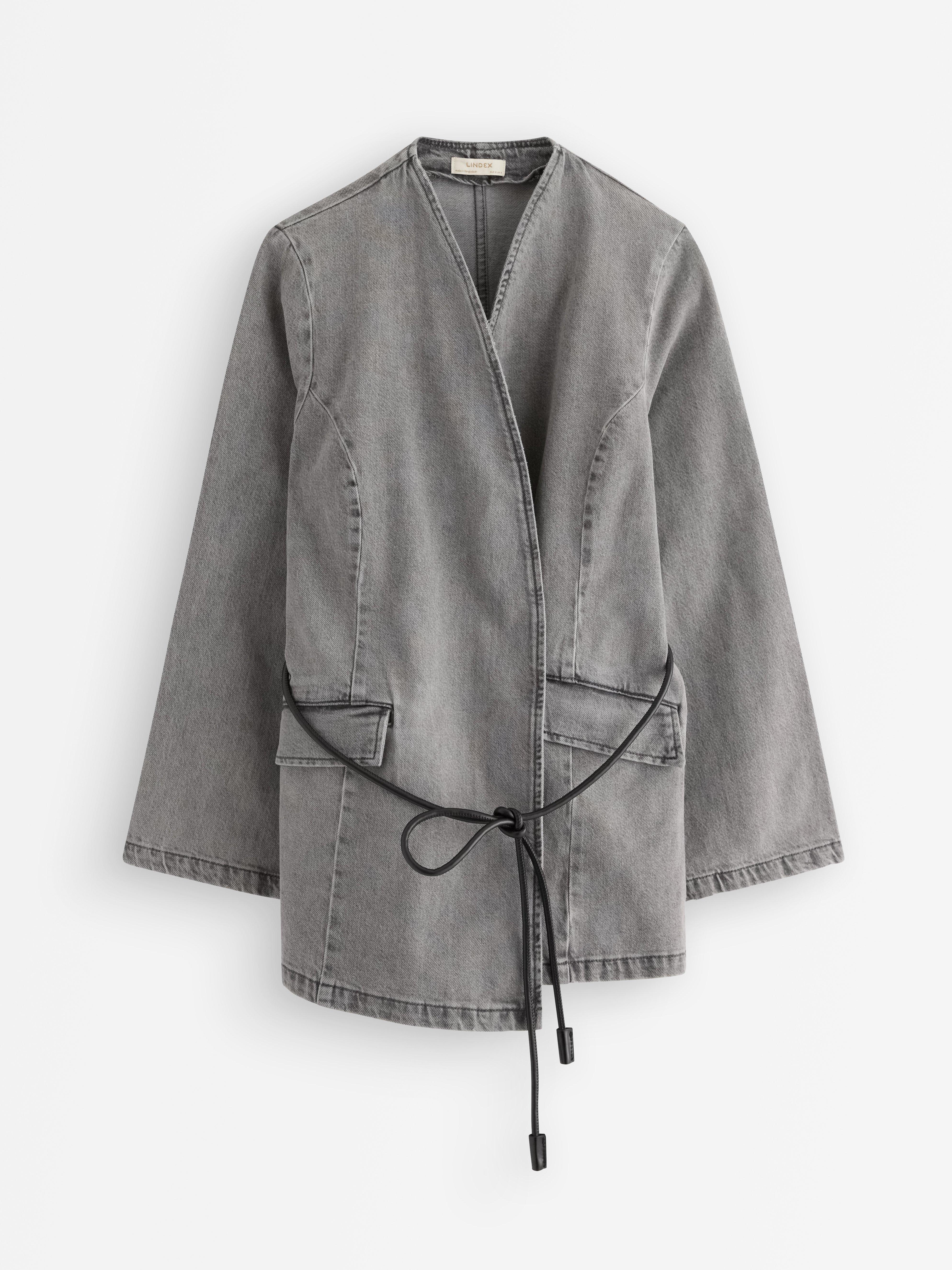 Jeansjacke Schwarz