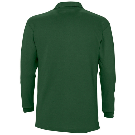  Sols Winter II effen polo met lange mouwen