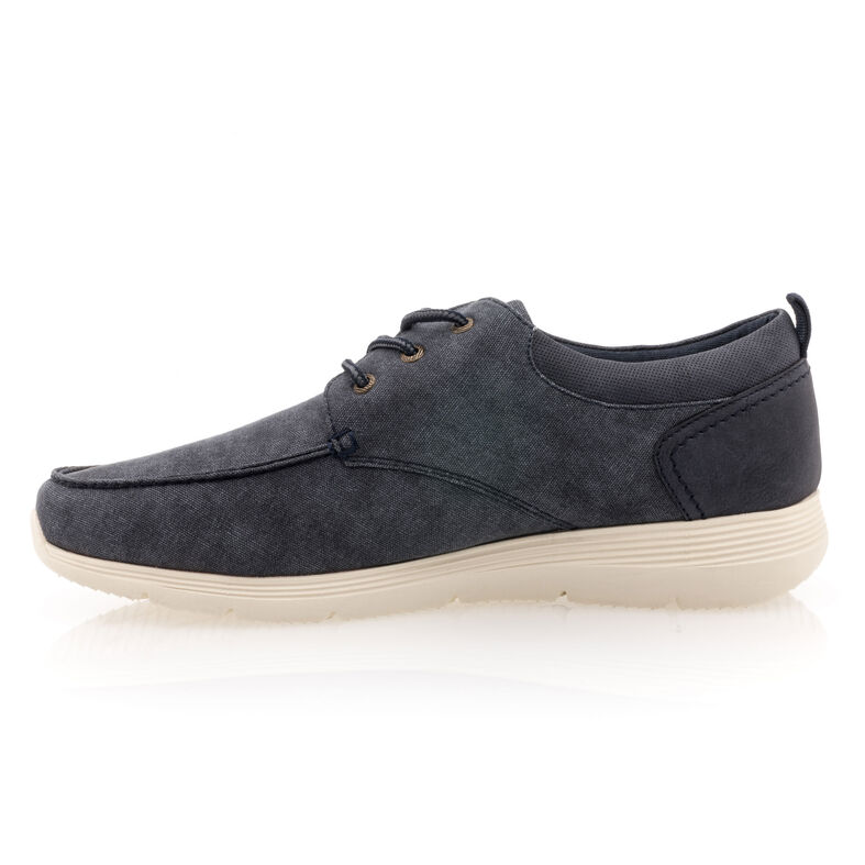 Mocasines/zapatos náuticos azules para hombre