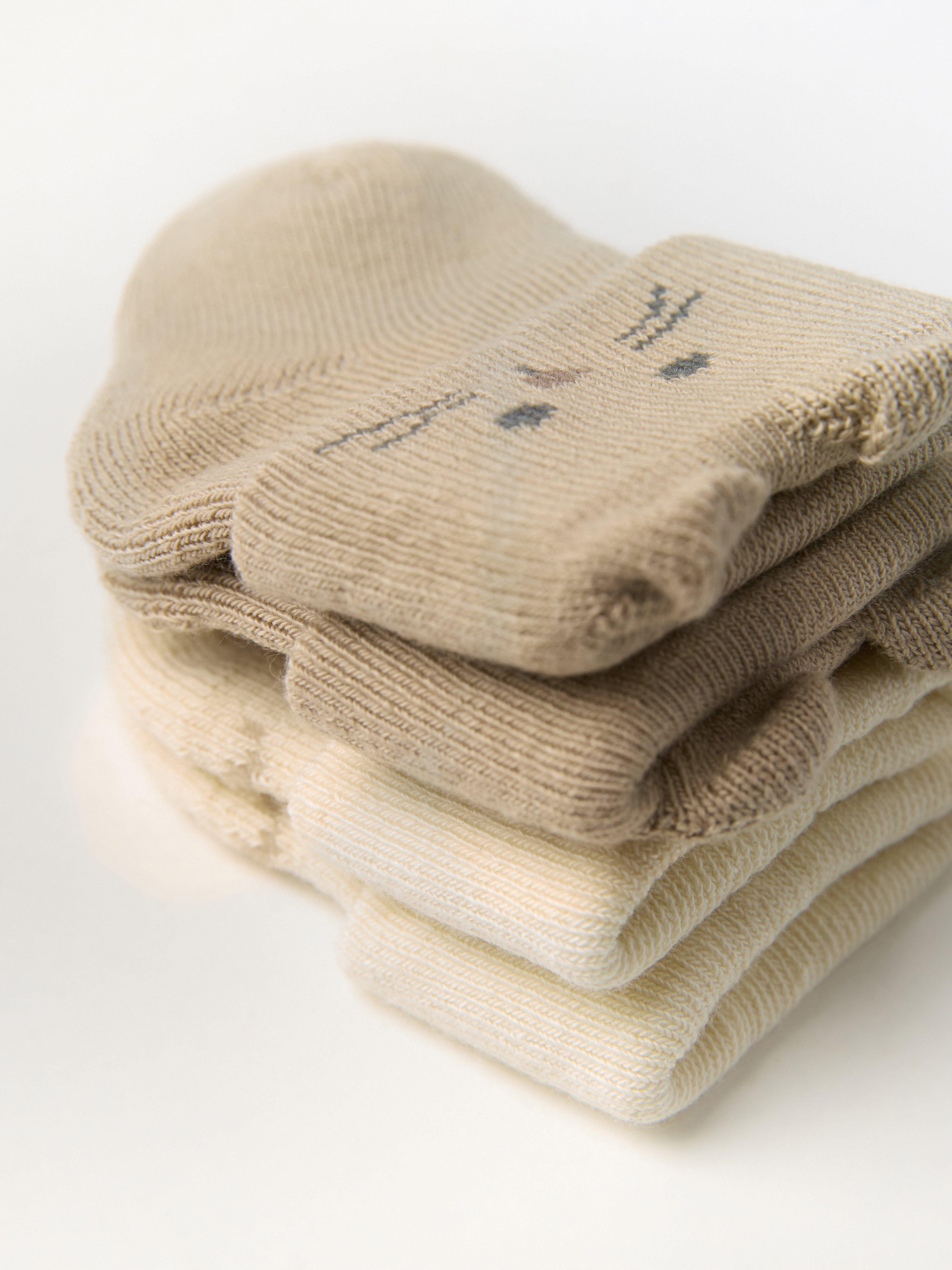 Paquete de 2 trumper frotado Beige