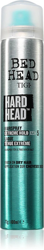 TIGI Bed Head Hard Head ypač stiprios fiksacijos plaukų lakas