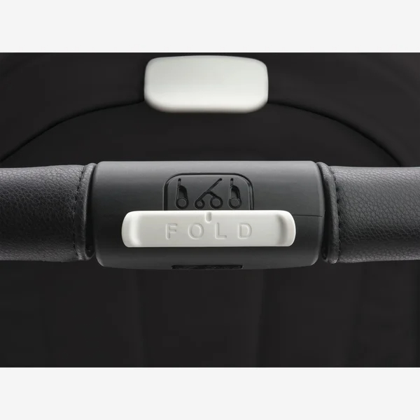 Σετ καροτσιού Bugaboo Dragonfly Midnight Black/Midnight Black/Black