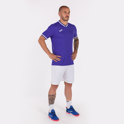 Tricou cu mânecă scurtă Joma Toletum III violet