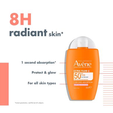 Avène Ultra Fluid Radiance SPF50 opalovací krém Luminosity 50 ml 50 ml