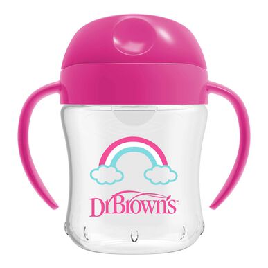 Dr. Brown's 6M pereinamojo laikotarpio puodelis 180 ml