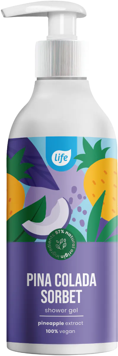 Life Pina Colada Sorbet Żel pod prysznic 400 ml