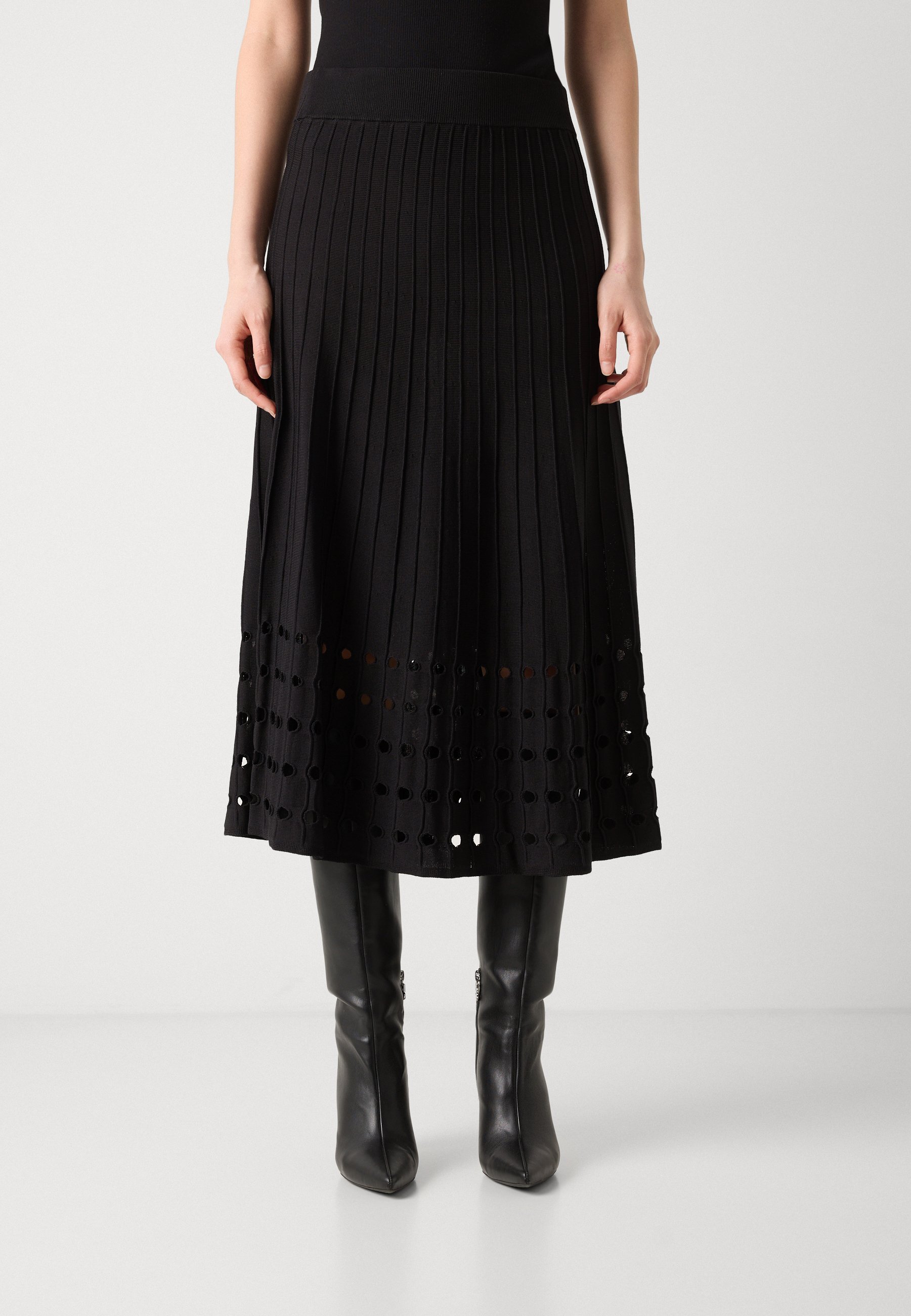 DKNY rok - A-lijn rok - zwart