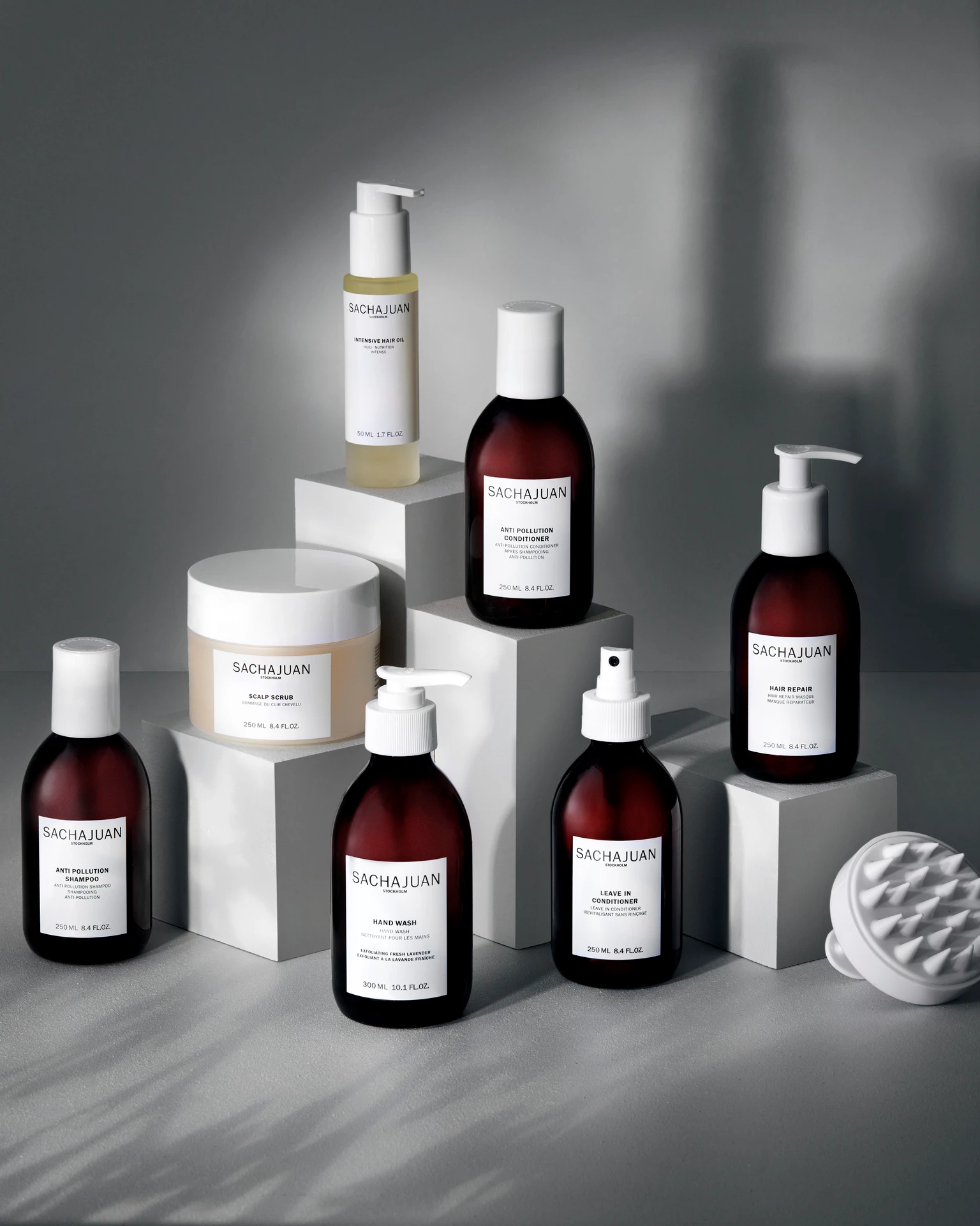 Perie de exfoliere pentru scalp - SACHAJUAN