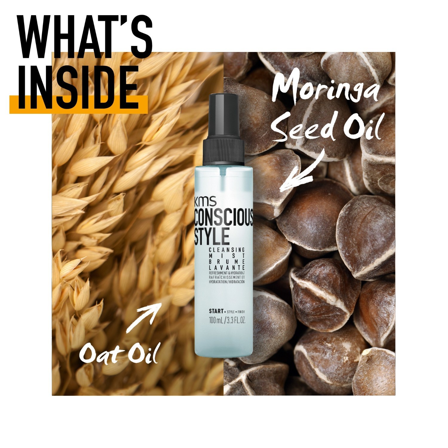 KMS Hair Fluid Conscious Style sprej za čišćenje Conscious Style - 100 ml