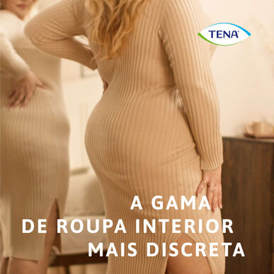 Tena Silhouette Plus inkontinenstruser M Krem 9 enheter 9 enheter