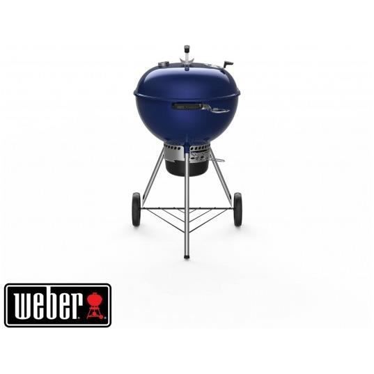 Charcoal barbecue - WEBER - Master-Touch GBS C-5750 - Stainless steel grill - One-Touch system - Blue