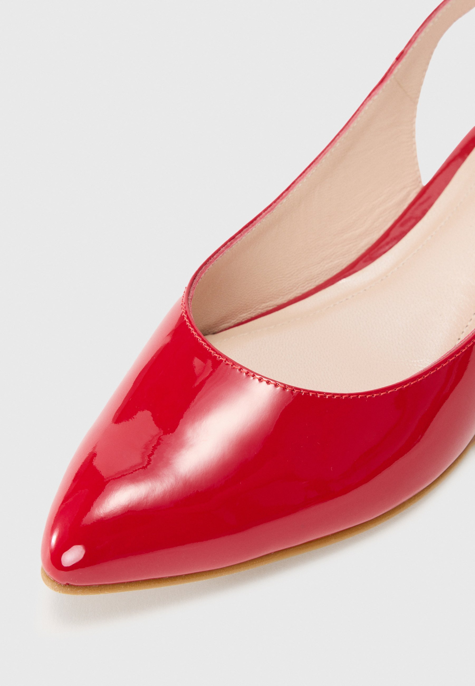 Sapatilhas de ballet bStore - vermelho papoula
