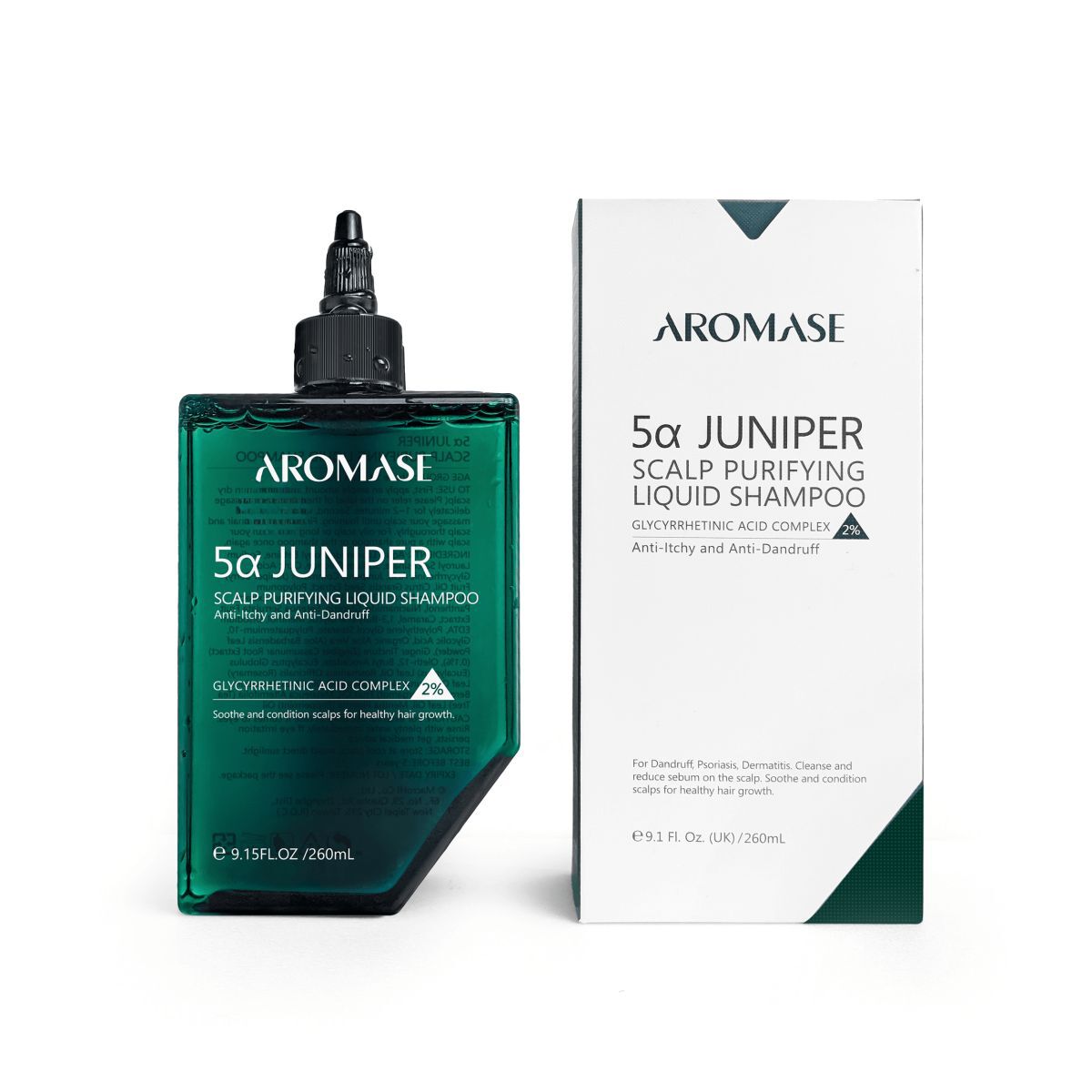 Aromase 5a Juniper Scalp Purifying Liquid Shampoo