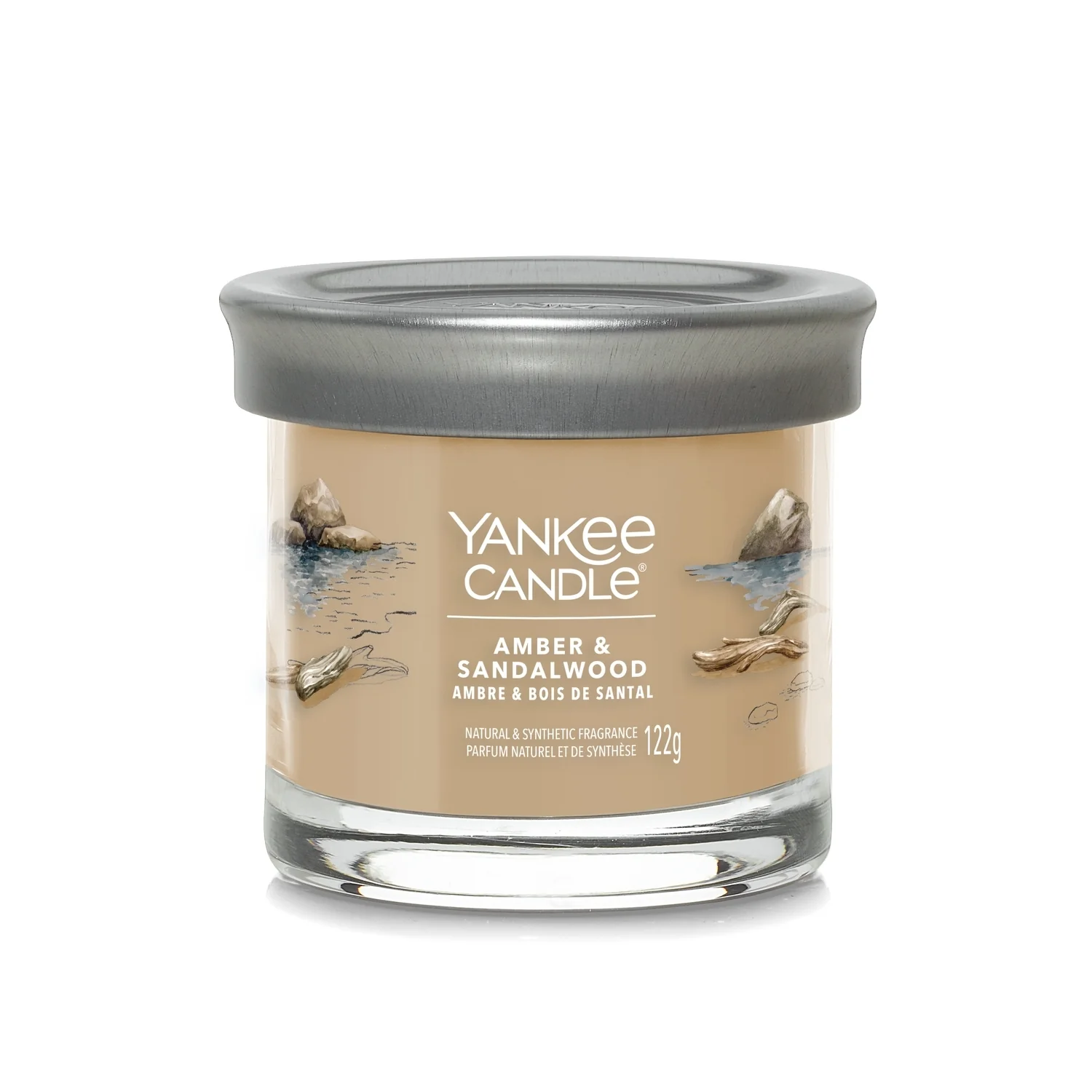 Signature Tumbler Candles Amber & Sandalwood - Candela Profumata