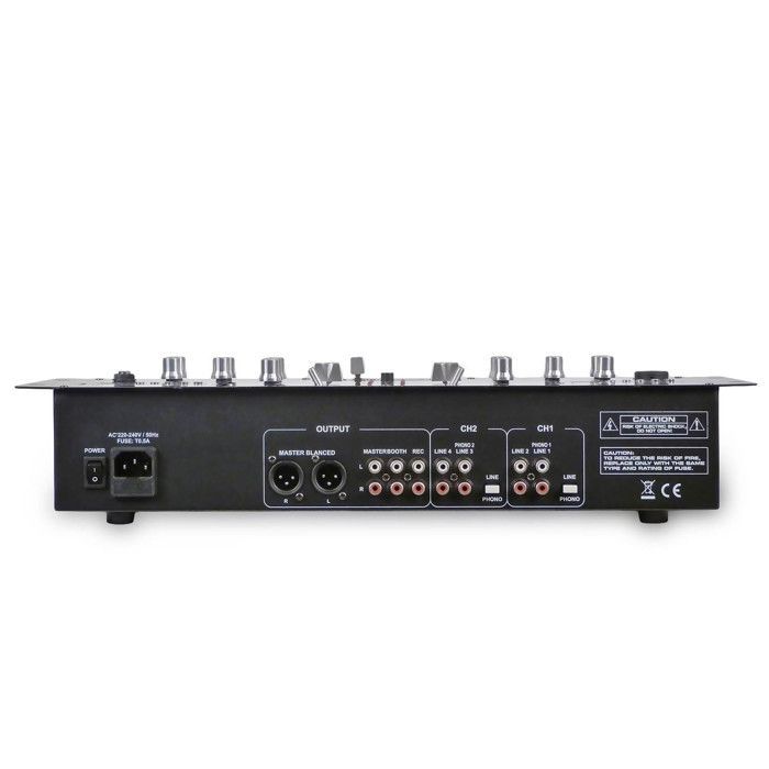 IBIZA SOUND DJM250BT-MKII Table de mixage dj à 2 canaux usb, sd, bluetooth