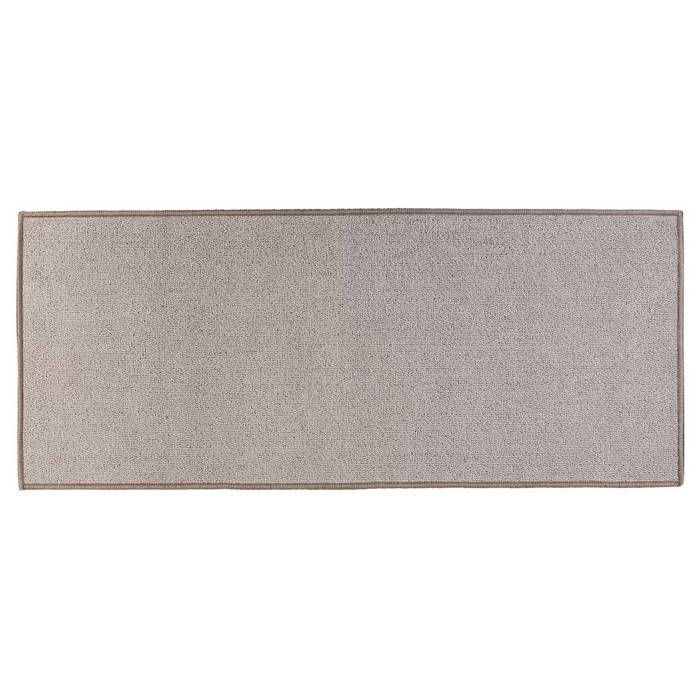 Alfombrilla de cocina antideslizante, gris, 50 x 120 cm, lavable, para interiores.