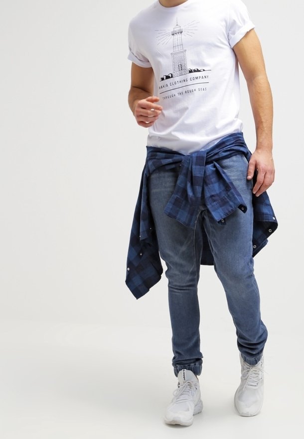 Calça de fato de treino Quiksilver - denim azul