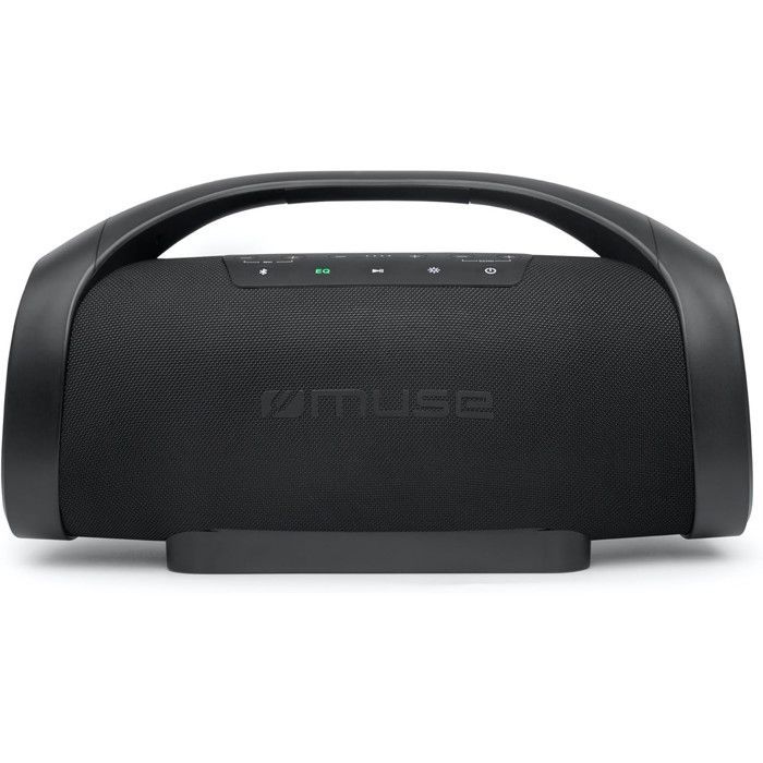 MUSE M-980 BT USB Bluetooth HiFi-Lautsprecher – Akkubetrieben – 300 W – LED-Umgebungslicht – Spritzwassergeschützt (IPX6)