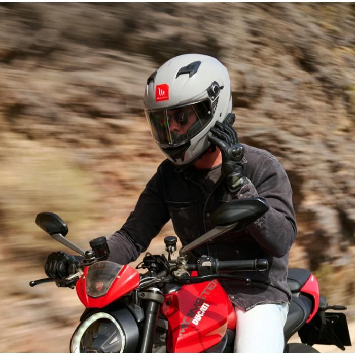 Intercomunicador Bluetooth para motocicleta Sena SF2 - 2 unidades - Recargable por USB - Negro