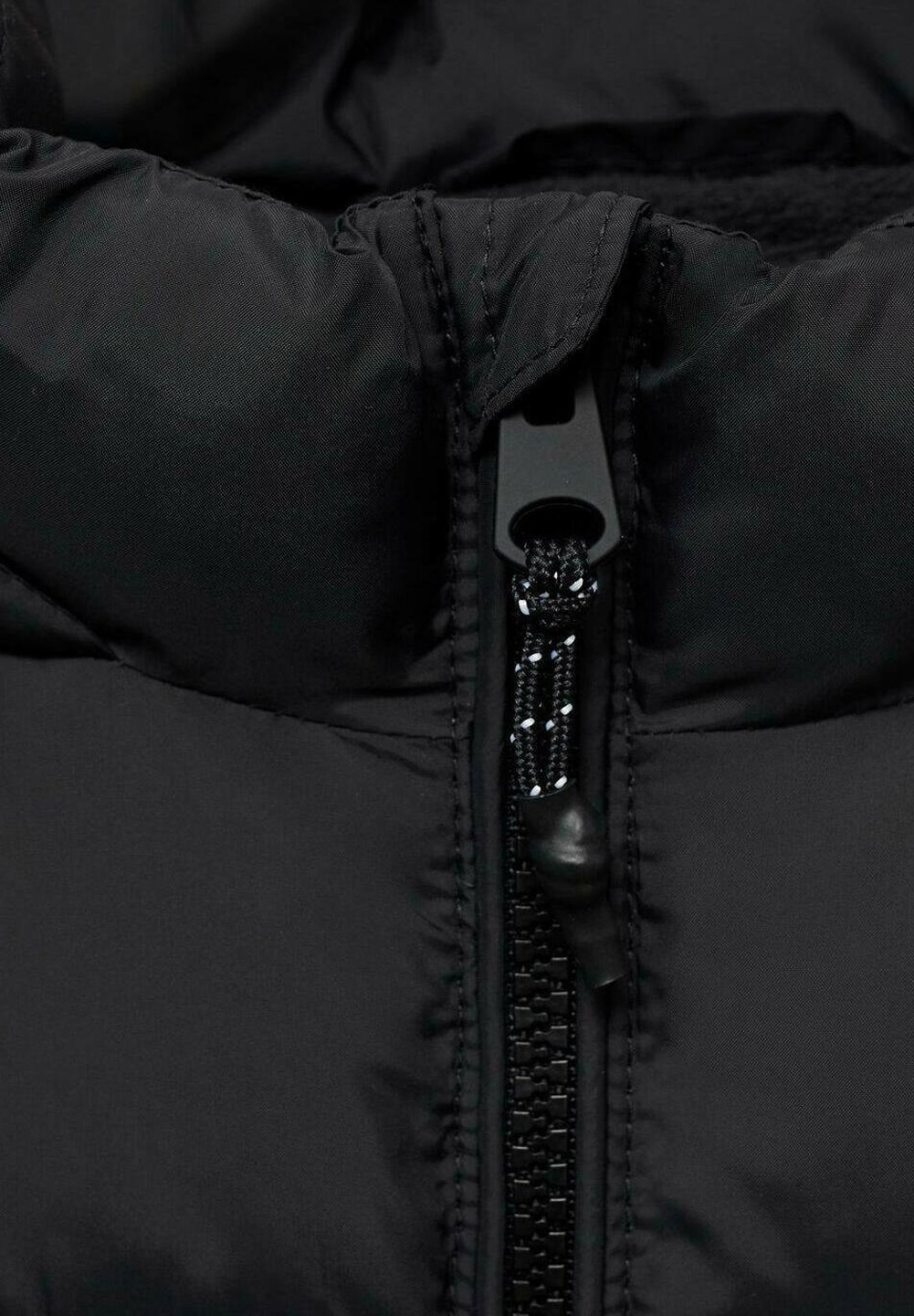 Mango Kids LINER QUILTED TEEN - Cappotto invernale - nero