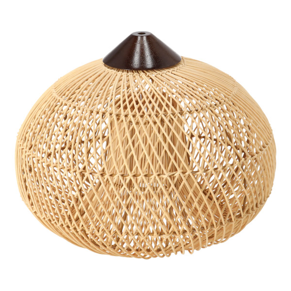 Dekoracyjna rattanowa lampa wisząca - 40 cm