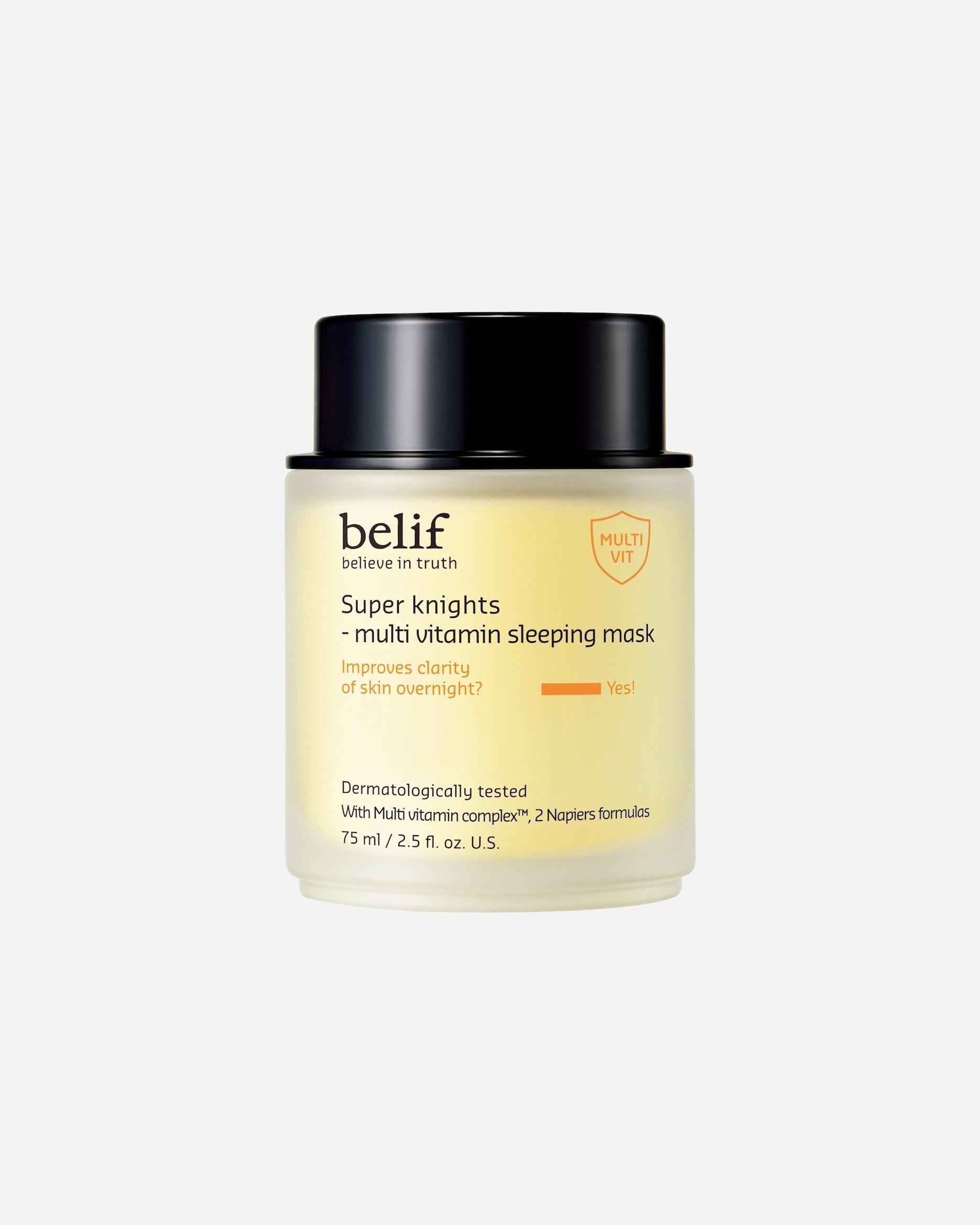 belif Feuchtigkeitsmaske Super Knights Super Knights – Multivitamin-Schlafmaske – 75 ml