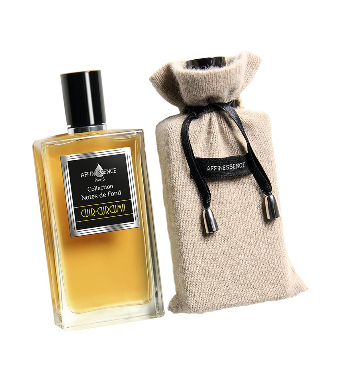 Affinessence Cuir Curcuma i Luxe-præsentation