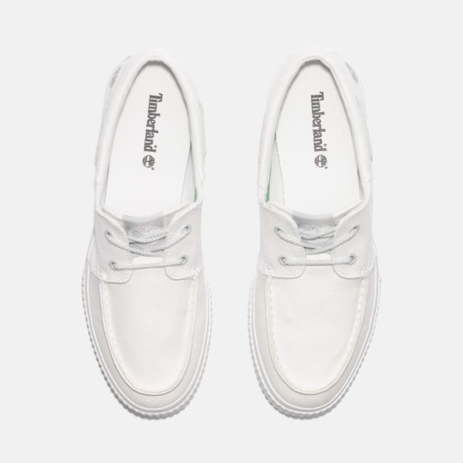Sneaker Bassa Stringata da Uomo in bianco