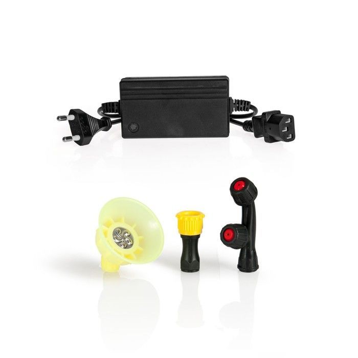 Spruzzatore elettrico VITO 12V/8AH a batteria al litio, 16L, 6 bar, con caricabatterie, per giardini e tetti.