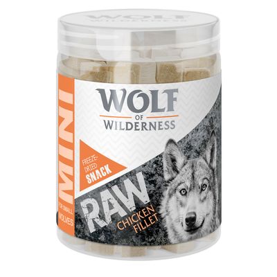Wolf of Wilderness Mini RAW Gefriergetrocknete Snacks