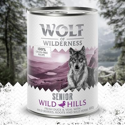 Wolf of Wilderness Senior 6 x 400g