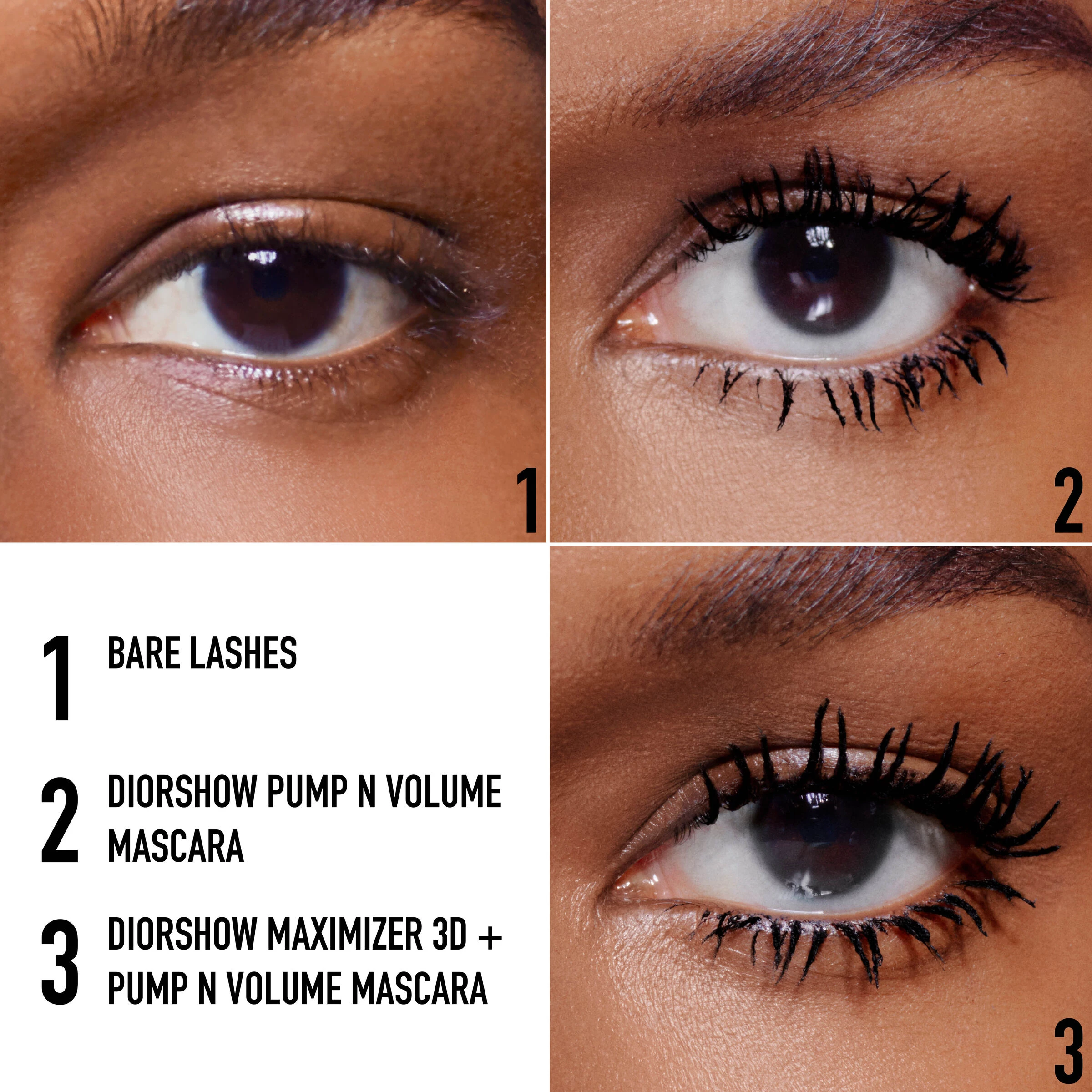 Řasenka Diorshow Pump 'N' Volume HD Mascara 090 Noir/Black - DIOR