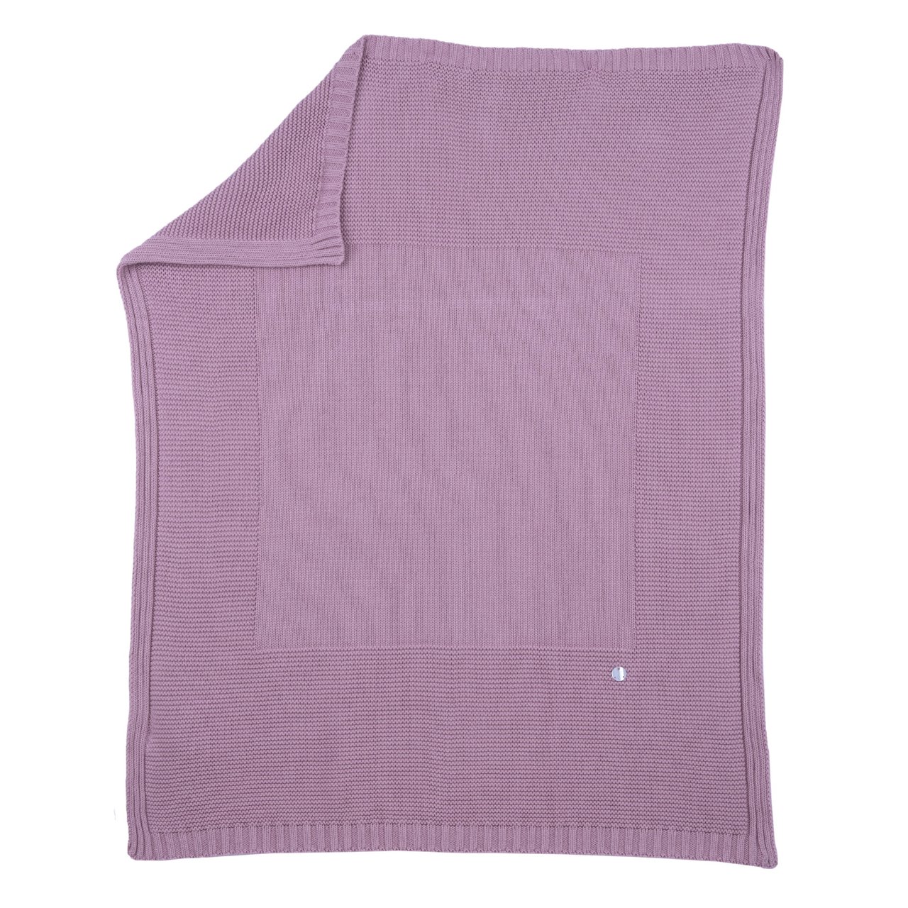 Couverture tricotée pour poussette