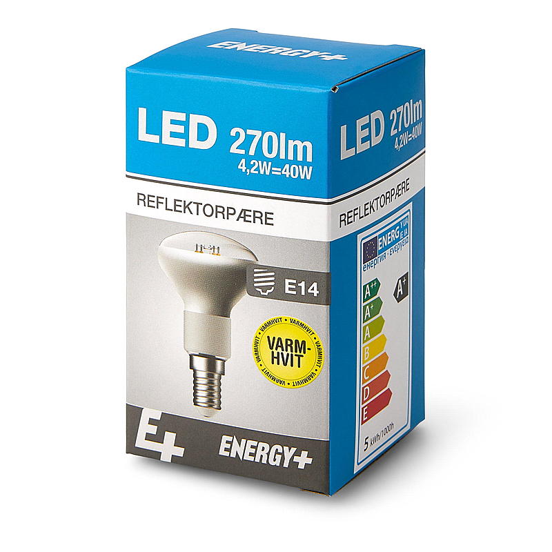 Energiezuinigheid LED 330 lm E14