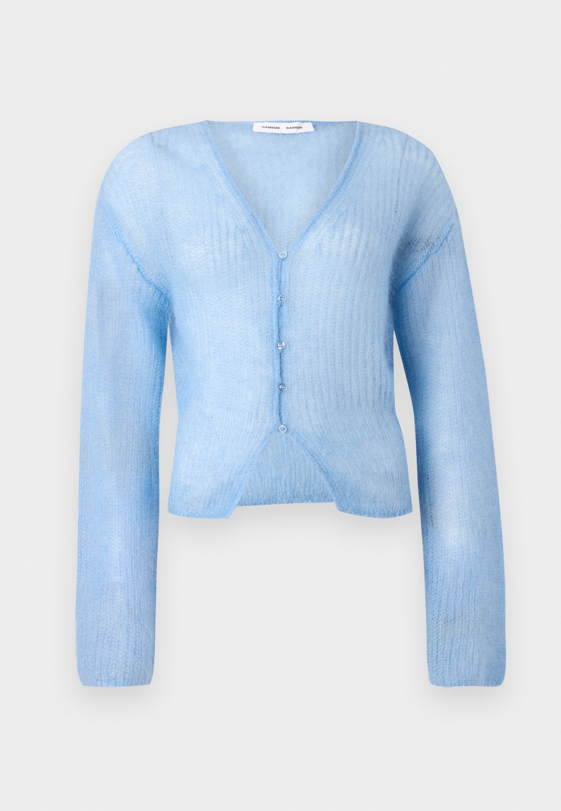 Samsøe Samsøe POPPIE CARDIGAN - Vest - della madder blue