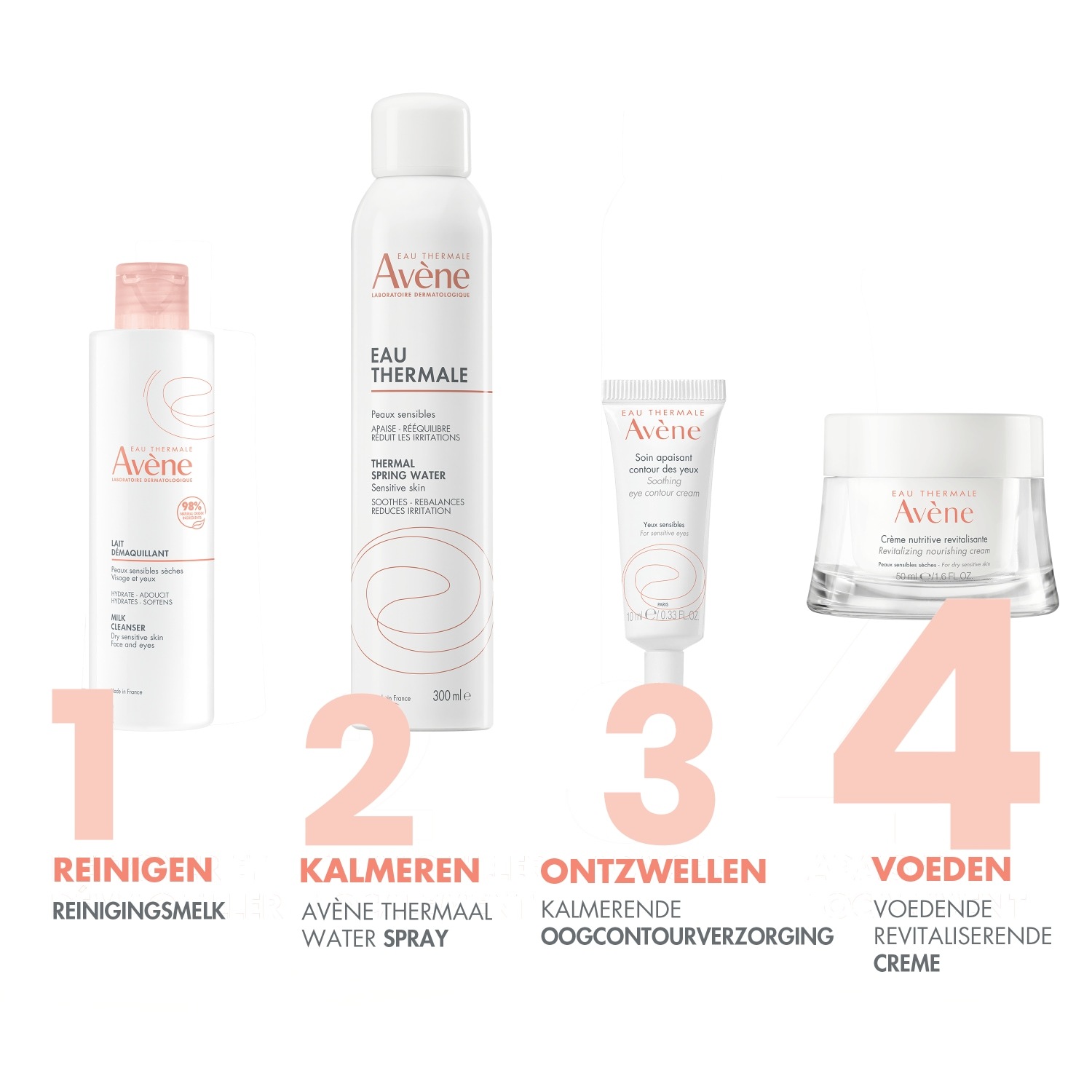 Avène veido kremas Les Essentiels Les Essentiels Revitalizing Nourishing Cream – 50 ml