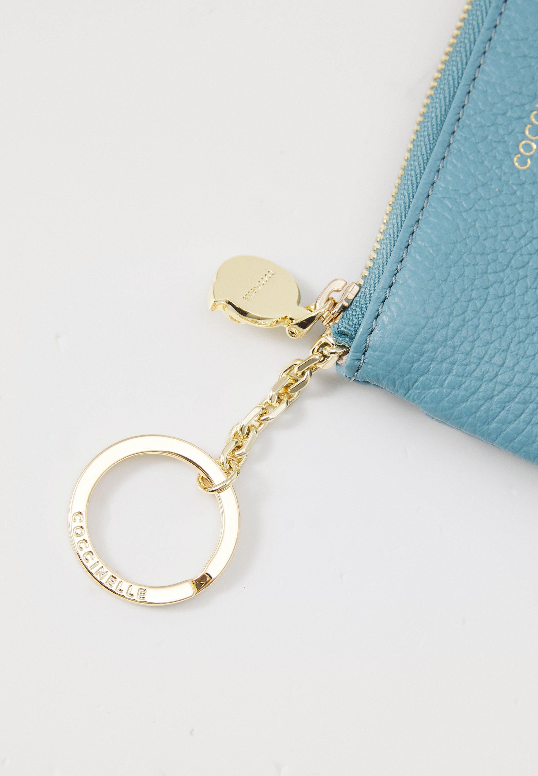 Portefeuille Coccinelle C-ME SOFTY - bleu arctique