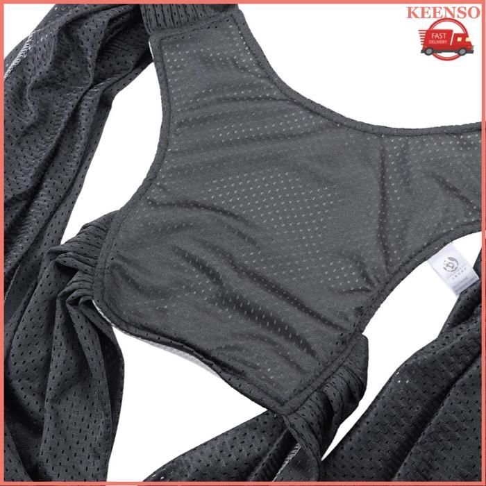 KEENSO Baby Sling (3) Baby Carrier Sling for Toddlers Comfortable and Easy to Wear, Dark Grey, Large Size