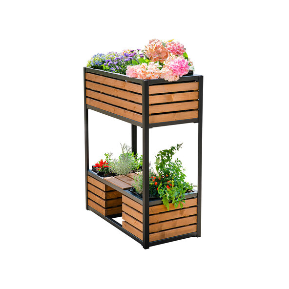 Hochbeet Kubuselementen