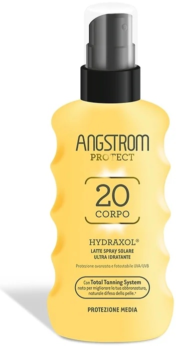 ANGSTROM PROTECT Protetor solar em spray ultra hidratante Angstrom FPS 20 para o corpo 175 ml para um bronzeado mais intenso