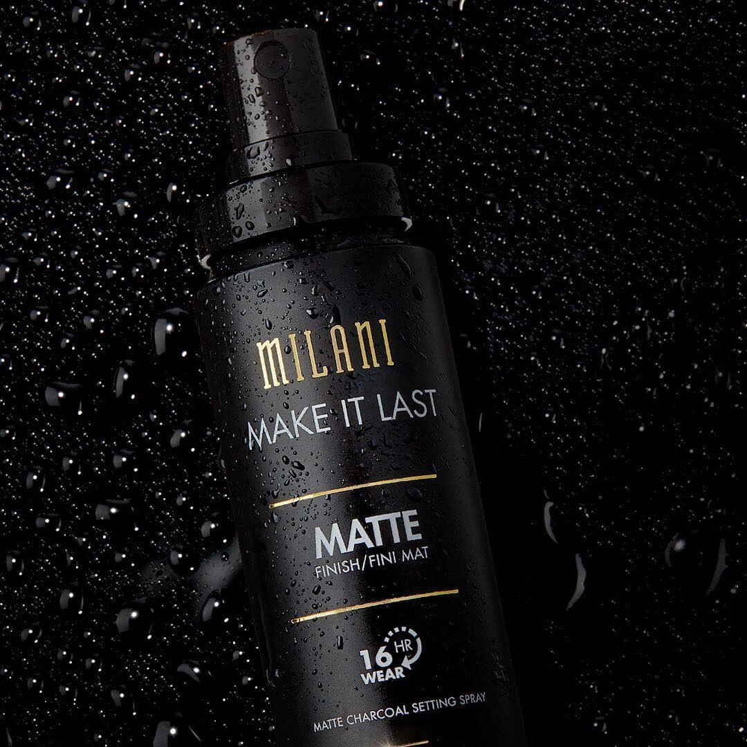 Milani Make It Last matt szénszürke fixáló spray 60 ml