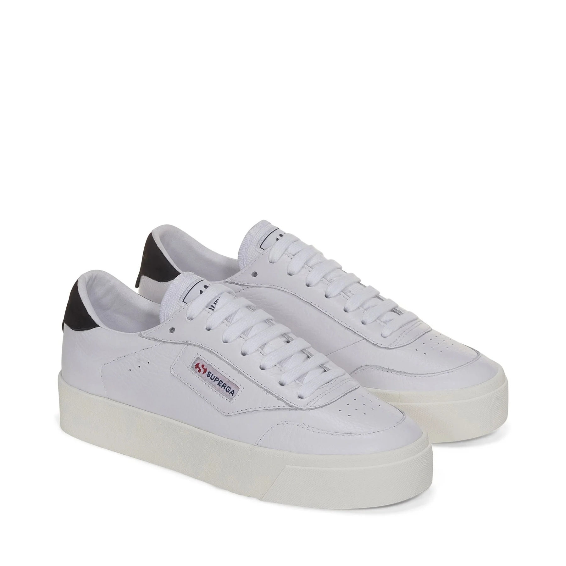 3854 COURT PLATFORM-WHITE-BRISTOL BLACK-FAVORIO