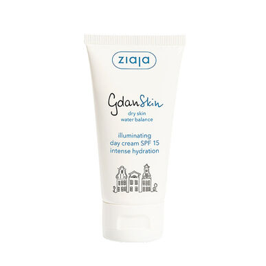 Ziaja Gdan Skin Illuminating Day Cream SPF15 Intense Illuminating Moisturising Cream kuivalle iholle 50 ml 50 ml