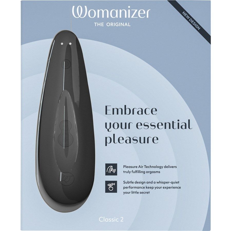 Vibrátor Womanizer čierny, stimulátor klitorisu 2 - 1 kus